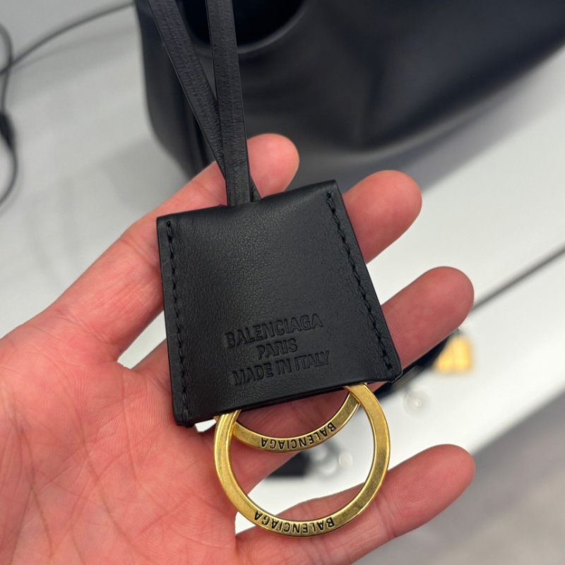 🎉新品好折扣✨Balenciaga 814111 Rodeo Sling 小牛皮迷你包 黑色-7