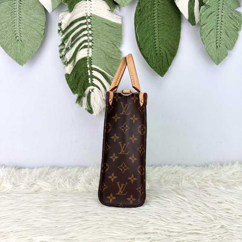 LV Sac Plat BB Tote bag 晶片款 手提單肩斜肩包-2