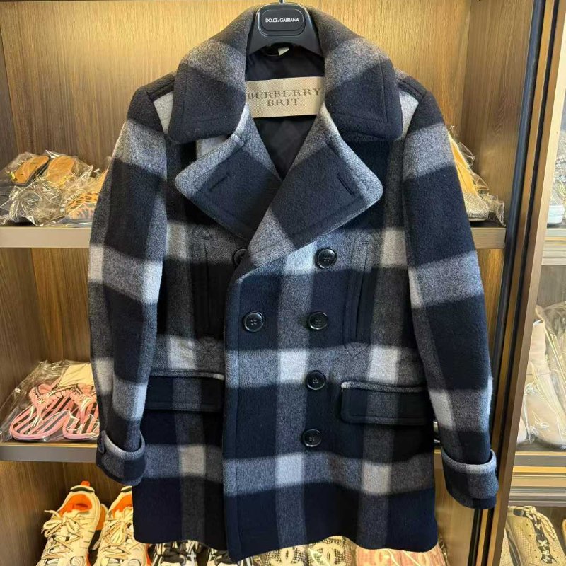 BURBERRY 大衣外套 uk8 98新-0