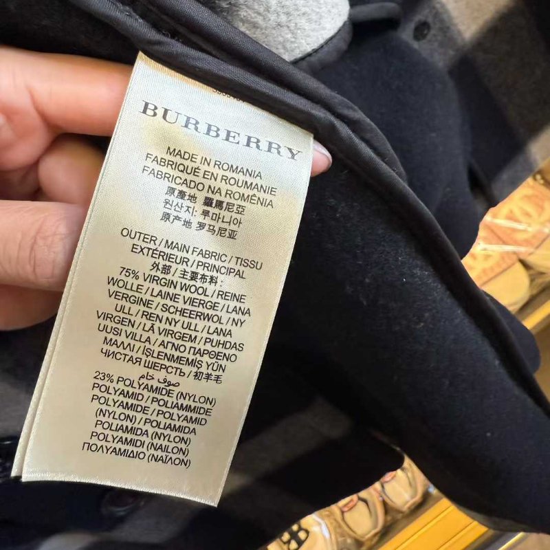 BURBERRY 大衣外套 uk8 98新-1