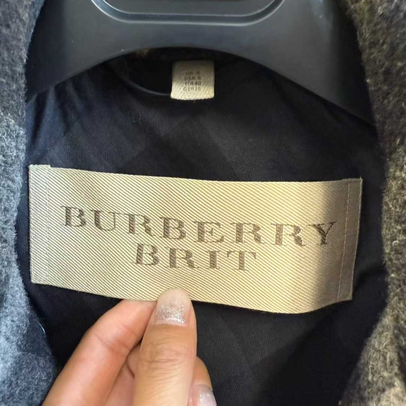 BURBERRY 大衣外套 uk8 98新-3