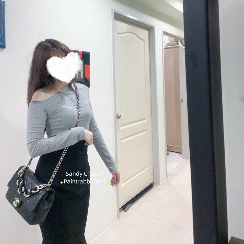 ෆ Chanel 22C 粗鍊Cf鏈條包🖤🈶購證-3