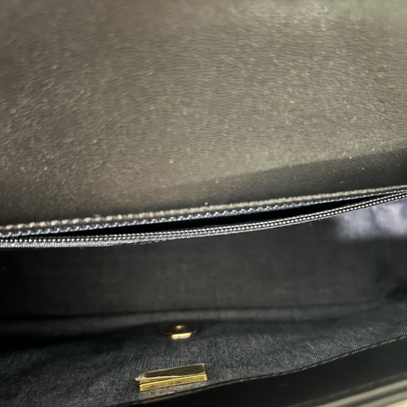 ෆ Chanel 22C 粗鍊Cf鏈條包🖤🈶購證-19