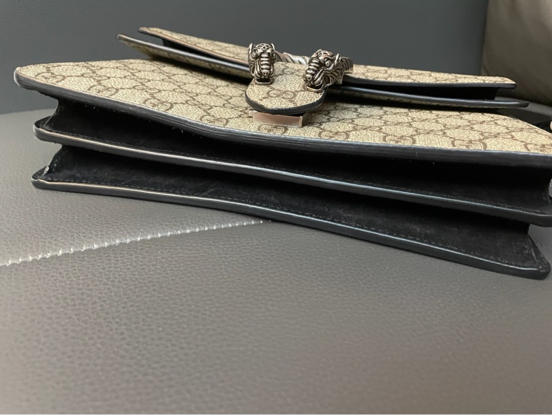 Gucci黑色中號酒神 28公分-2