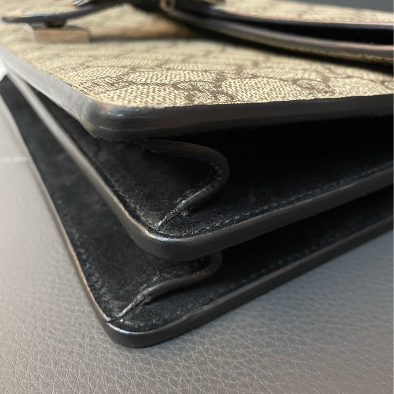 Gucci黑色中號酒神 28公分-4