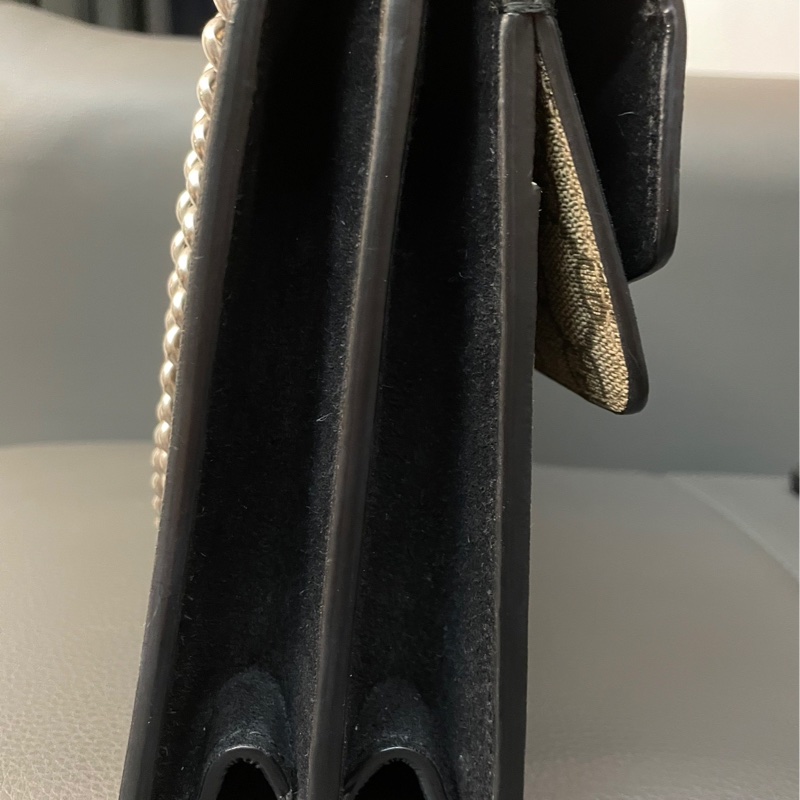 Gucci黑色中號酒神 28公分-5