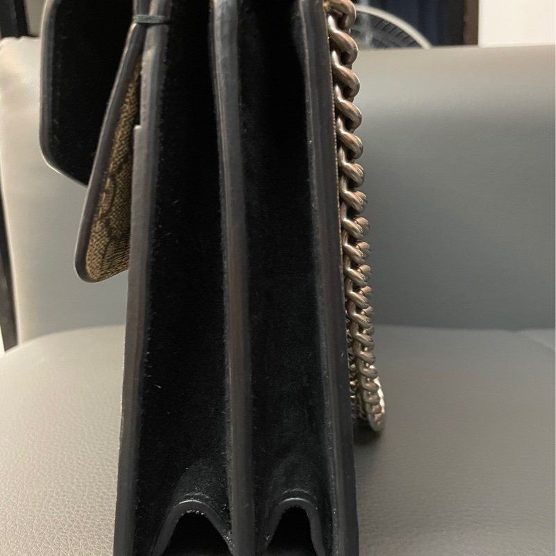 Gucci黑色中號酒神 28公分-6