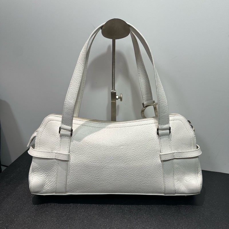 Dior 白色法棍punk 肩背包手提包-2