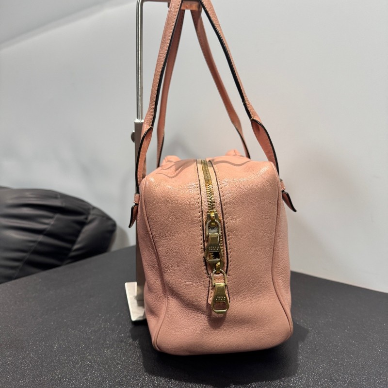 Loewe 粉色波士頓小號手提包-3