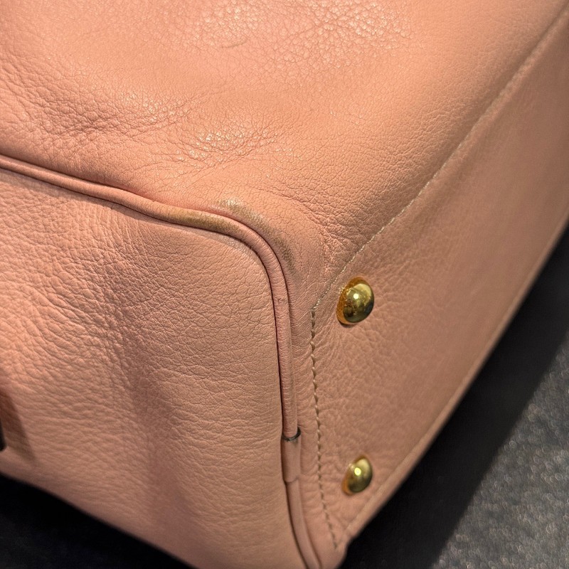 Loewe 粉色波士頓小號手提包-13