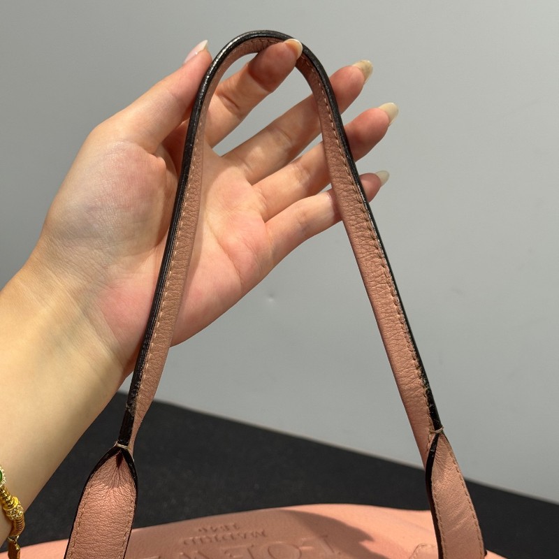 Loewe 粉色波士頓小號手提包-15