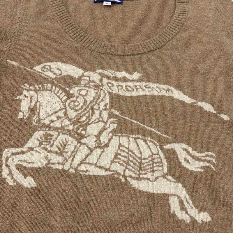 Burberry 藍標 大戰馬羊毛洋裝-2