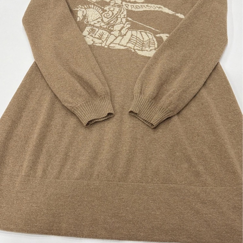 Burberry 藍標 大戰馬羊毛洋裝-5