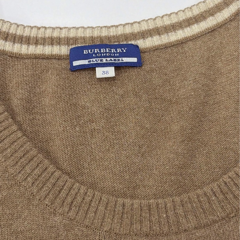 Burberry 藍標 大戰馬羊毛洋裝-6