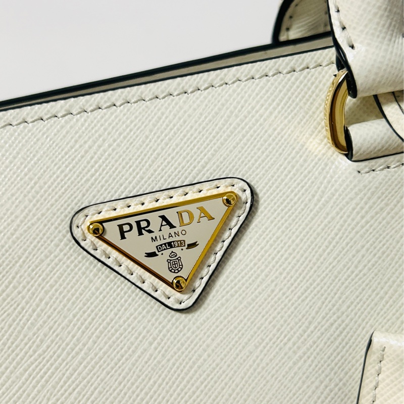 Prada Galleria 漆皮 Saffiano 皮革迷你手袋 單肩包 手提包-7
