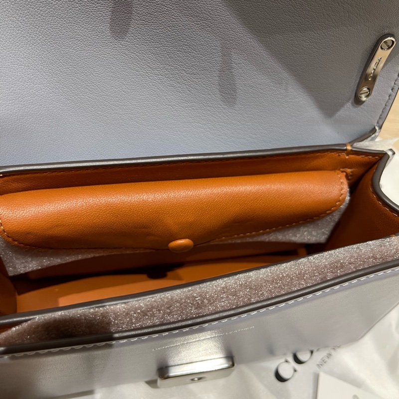 COACH 專櫃款 Bandit mini crossbody bag 灰藍色-8