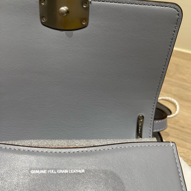 COACH 專櫃款 Bandit mini crossbody bag 灰藍色-14