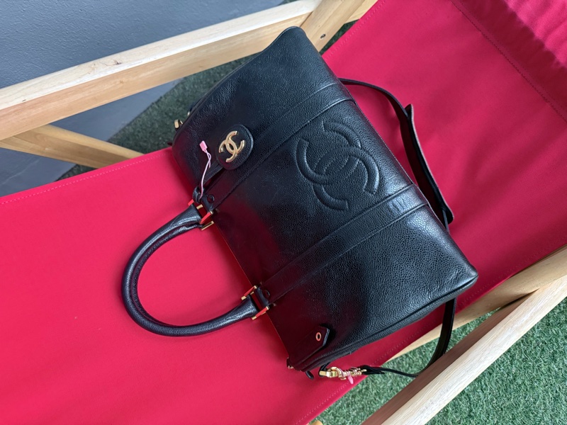 Chanel vintage 老香旅行波士頓包-0