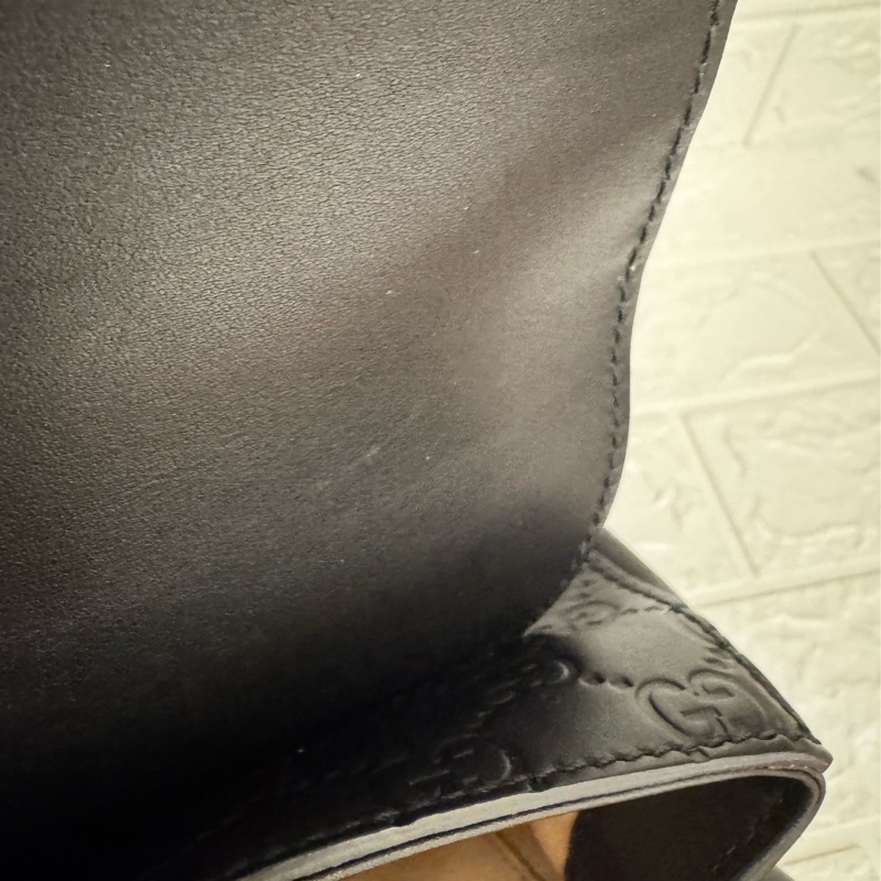 Gucci黑壓紋mini後背包-29