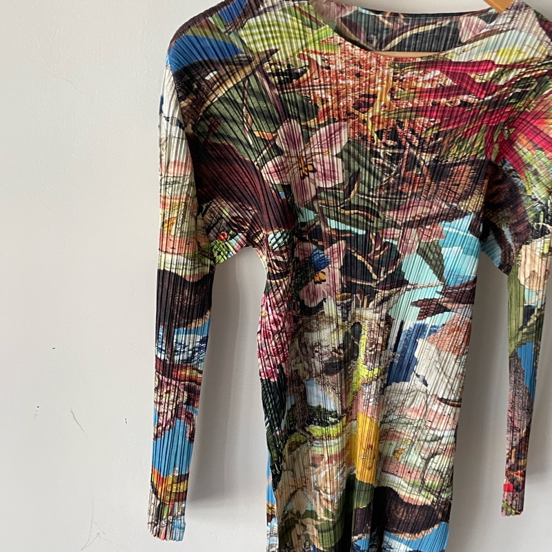 ▪️富貴選物FUGUEI▪️ 三宅一生PP 叢林歐若拉長洋裝-2