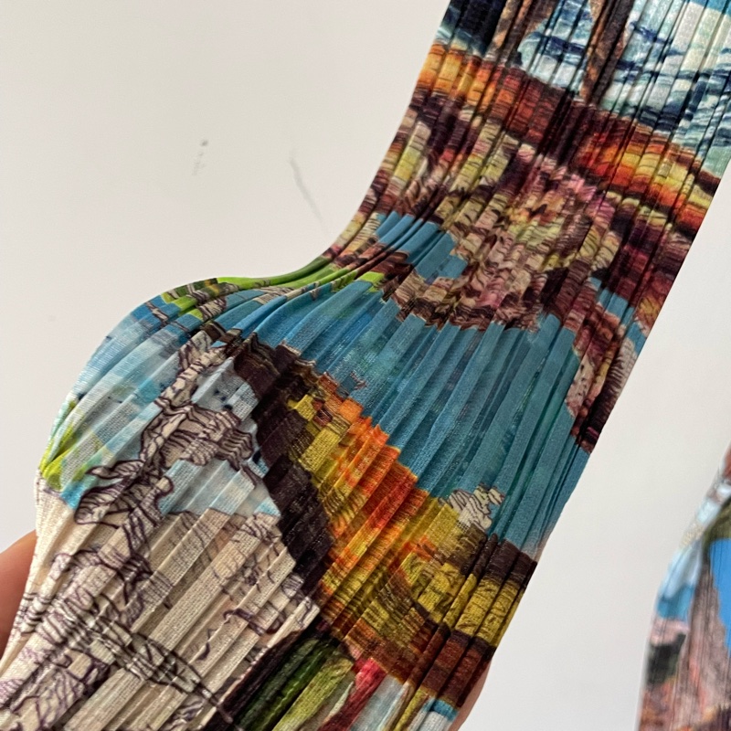 ▪️富貴選物FUGUEI▪️ 三宅一生PP 叢林歐若拉長洋裝-6