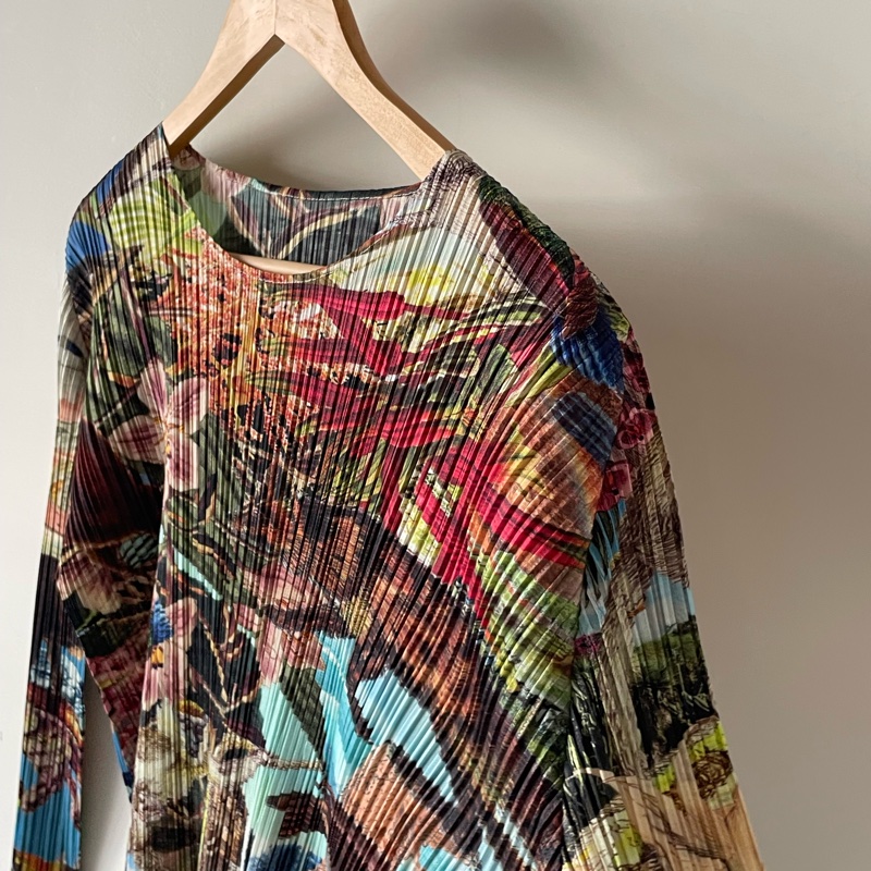 ▪️富貴選物FUGUEI▪️ 三宅一生PP 叢林歐若拉長洋裝-7