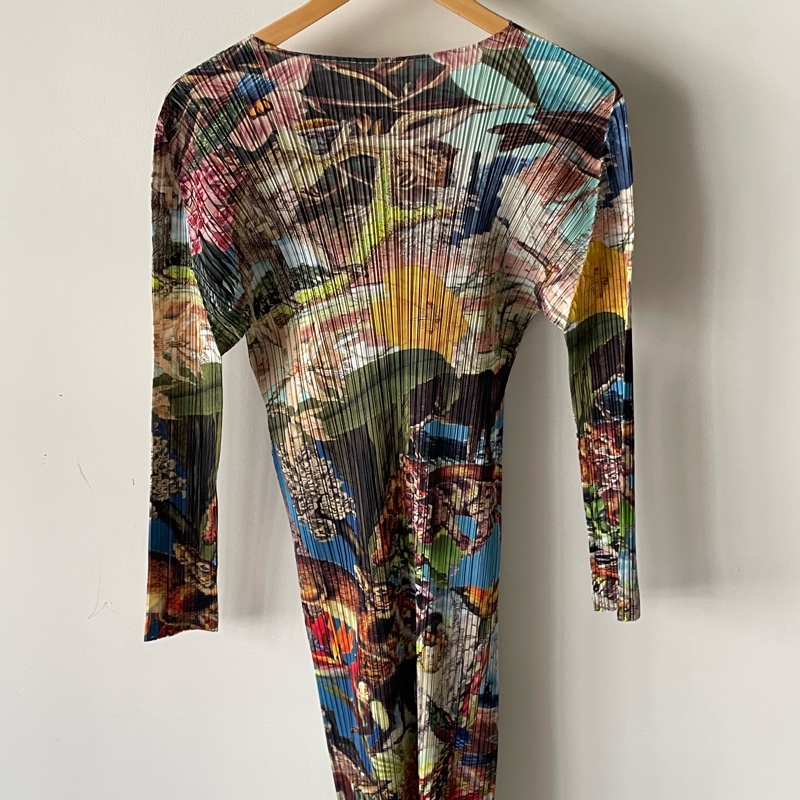 ▪️富貴選物FUGUEI▪️ 三宅一生PP 叢林歐若拉長洋裝-8