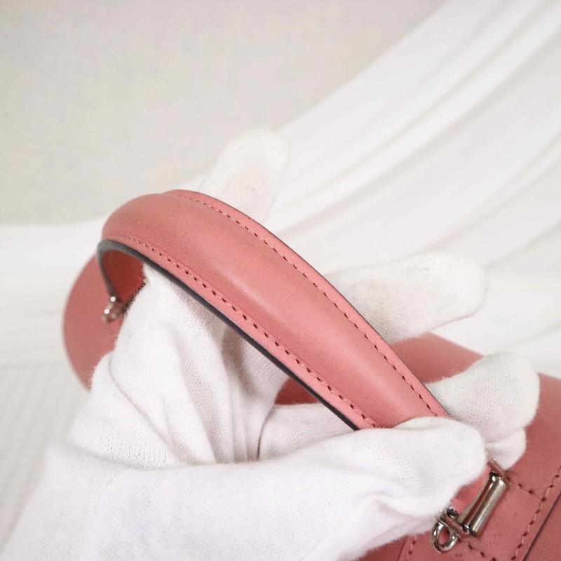 Moynat Cabotin 醫生包奶昔粉BOX小牛皮-13