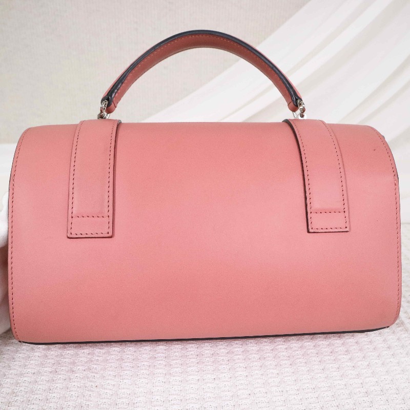 Moynat Cabotin 醫生包奶昔粉BOX小牛皮-17