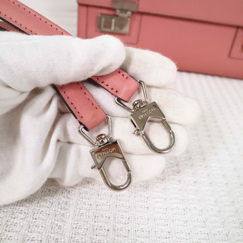 Moynat Cabotin 醫生包奶昔粉BOX小牛皮-23