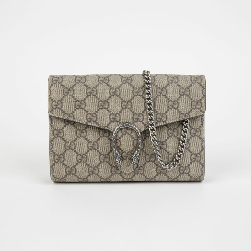 GUCCI 狄俄尼索斯鏈條錢包斜背包 401231-0