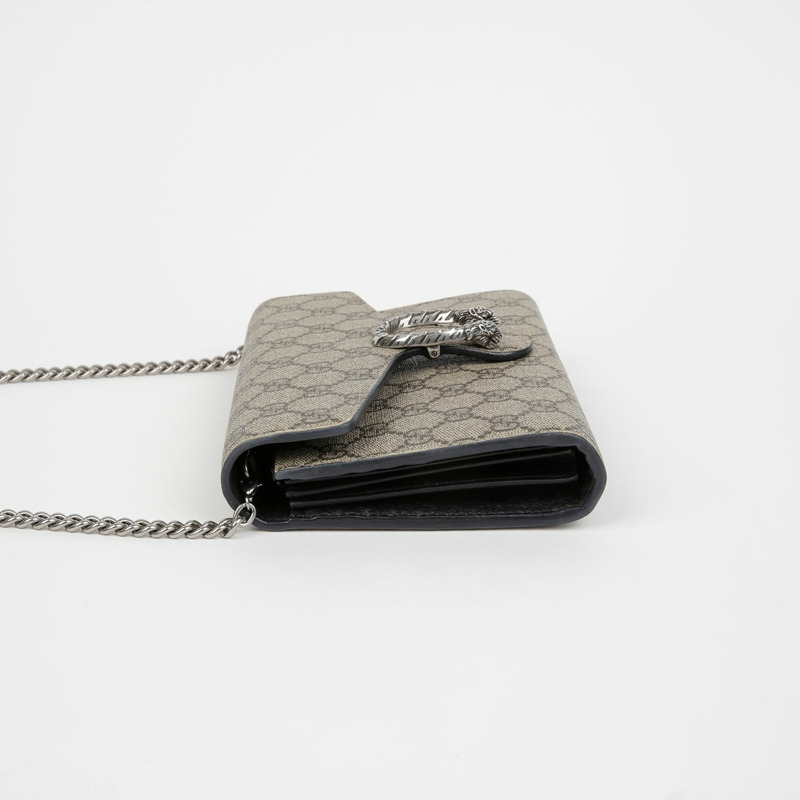 GUCCI 狄俄尼索斯鏈條錢包斜背包 401231-2