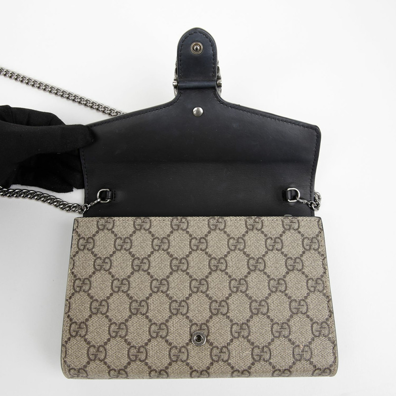 GUCCI 狄俄尼索斯鏈條錢包斜背包 401231-11