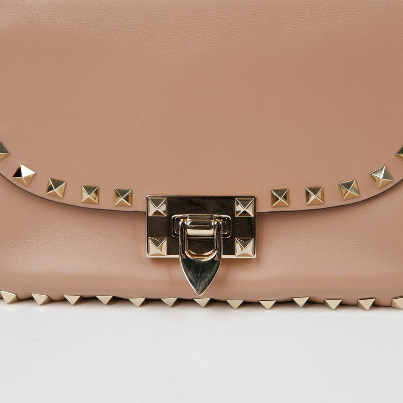 VALENTINO 鉚釘肩斜背包 2B0F12-2