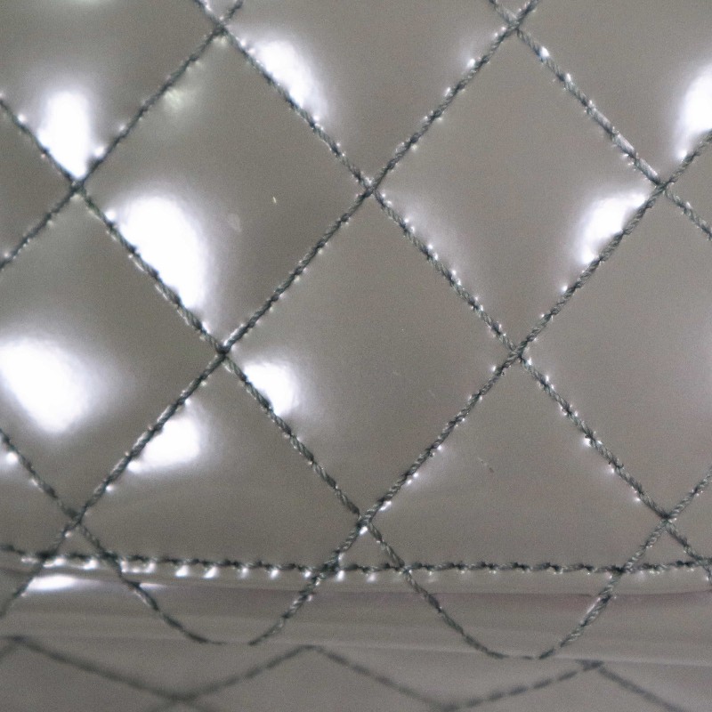 CHANEL  2.55系列 鏈條包 灰綠色-13