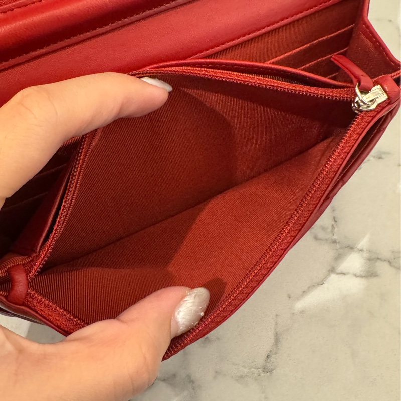 chanel紅菱格銀雙C woc  價格甜到不行✨✨-31