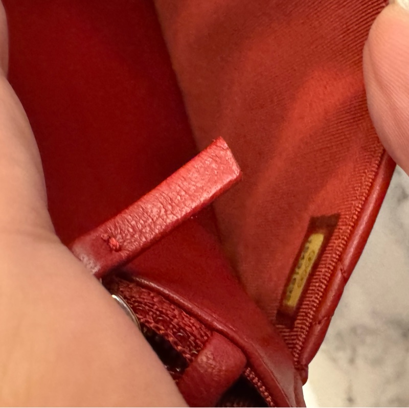 chanel紅菱格銀雙C woc  價格甜到不行✨✨-37