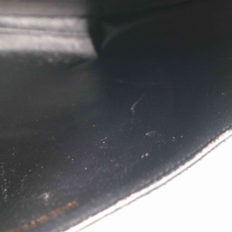 Chanel 魚子醬牛皮 黑金 Kelly 貝嫂包 手提包-15