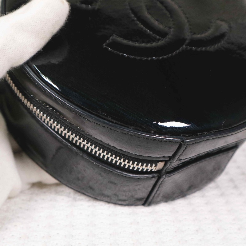 Chanel  限定款 黑色滿鑽貓頭鷹吊墜 晚宴包圓餅包鏈條包-13