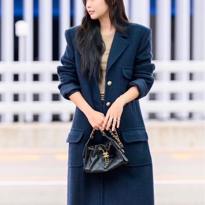 Chanel 26C 全新 Hobo 荔枝牛皮 黑金 Mini-1