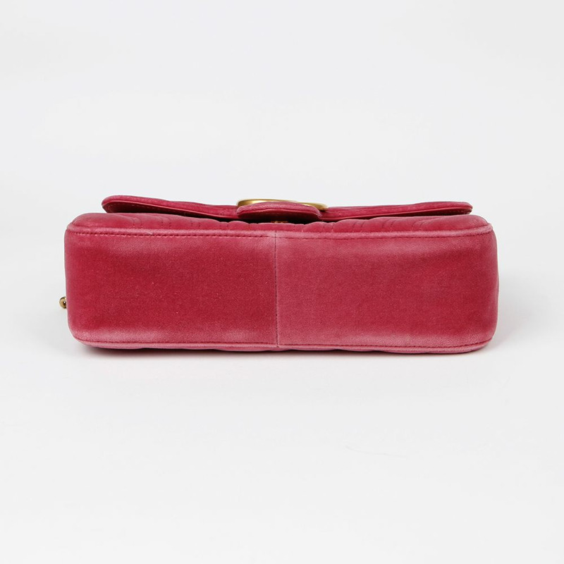 【包稅】GUCCI GG Marmont 小號鏈條單肩斜背包 443497-7