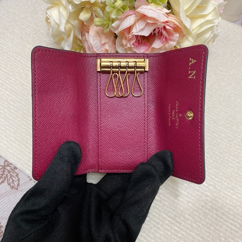 LV M41945 4孔鑰匙包 桃🏅-1