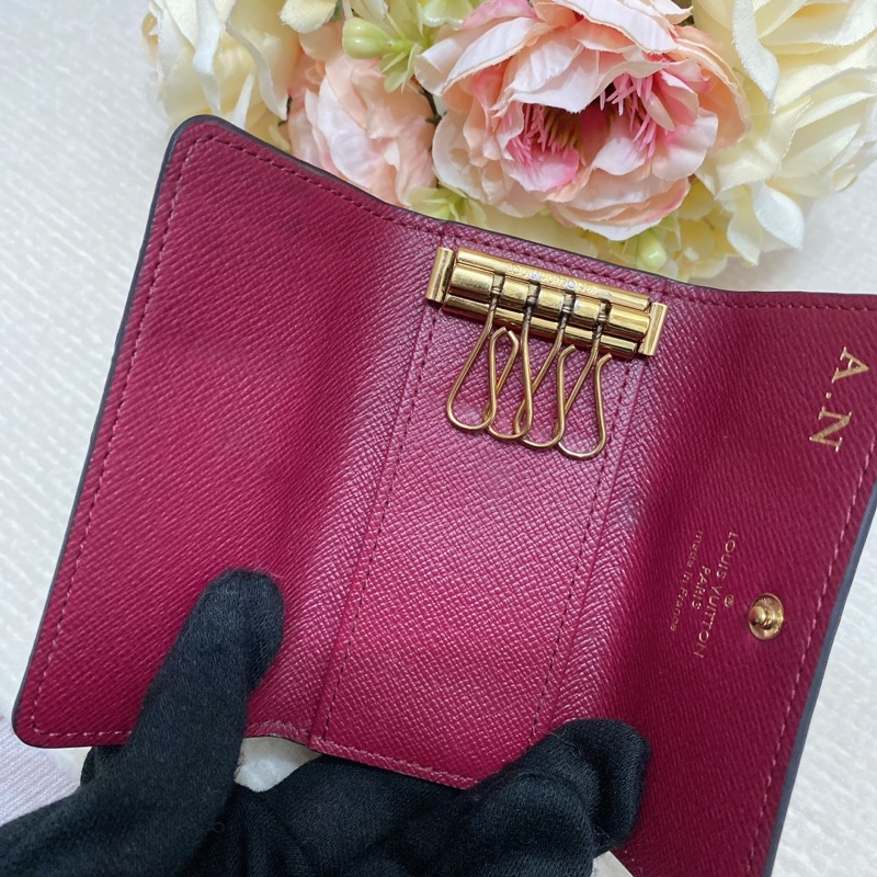 LV M41945 4孔鑰匙包 桃🏅-6