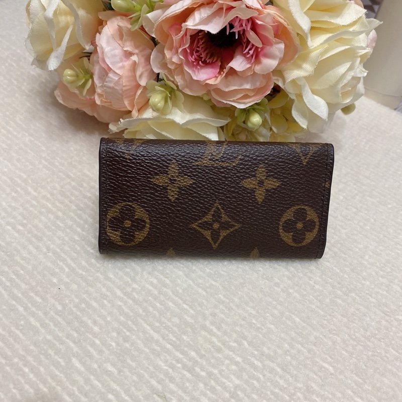 LV M41945 4孔鑰匙包 桃🏅-8