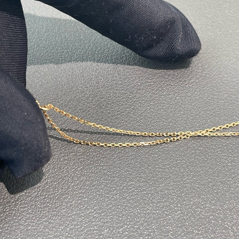 Vca/梵克雅寶 四葉草 幸運系列 項鍊  小號 白貝母 18k金-8