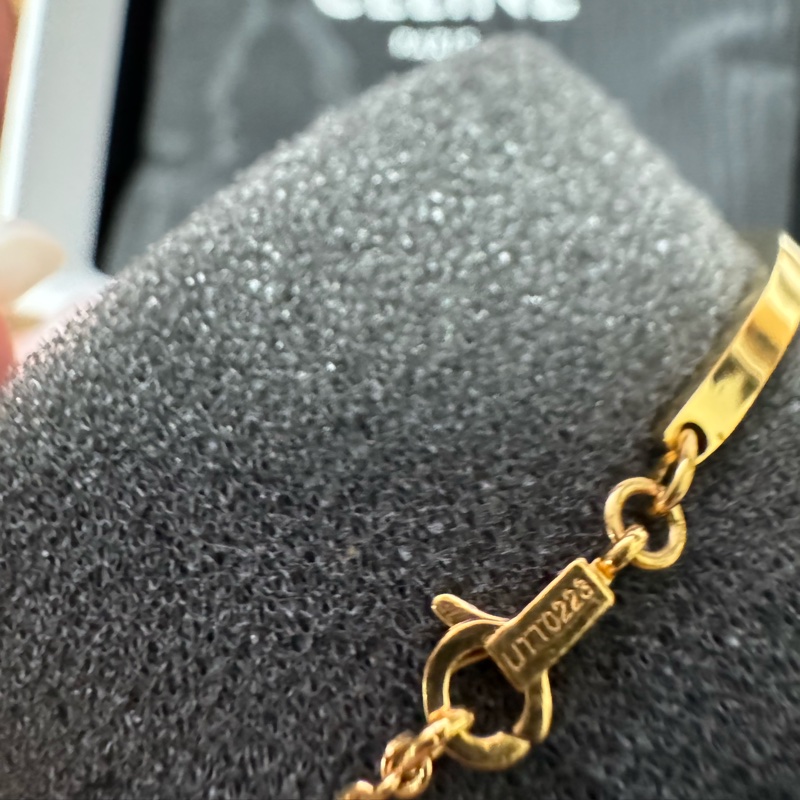 CELINE TRIOMPHE 鉸接式手鐲-1