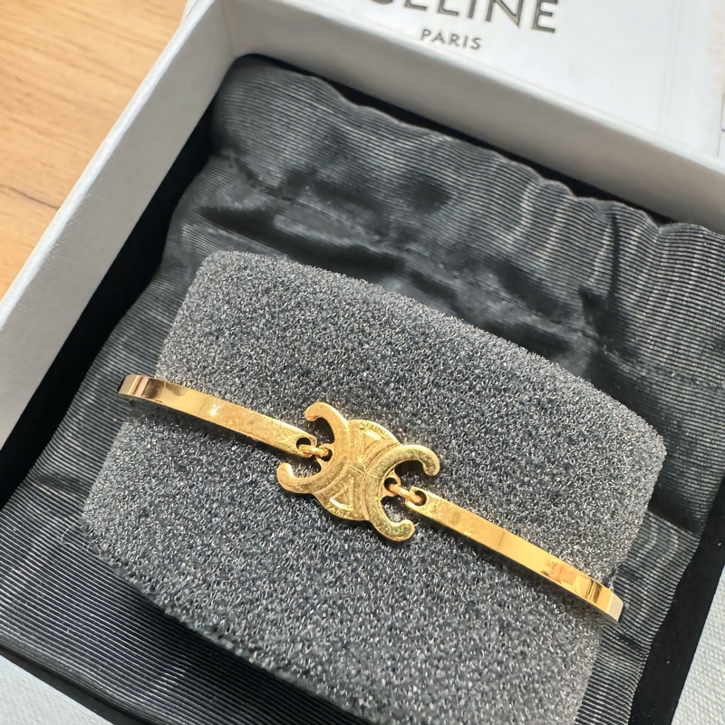 CELINE TRIOMPHE 鉸接式手鐲-2