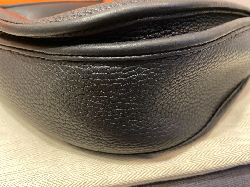 Hermès Evelyne 29 黑色 銀扣 D刻-5