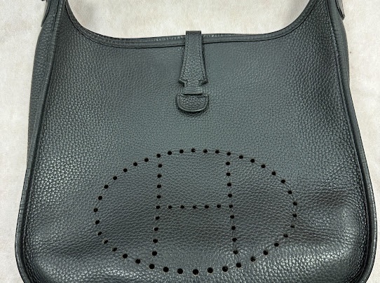 Hermès Evelyne 29 黑色 銀扣 D刻-13