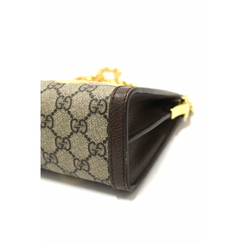 Gucci GG Supreme Eyelet Ophidia Small Chain Shoulder Bag-5